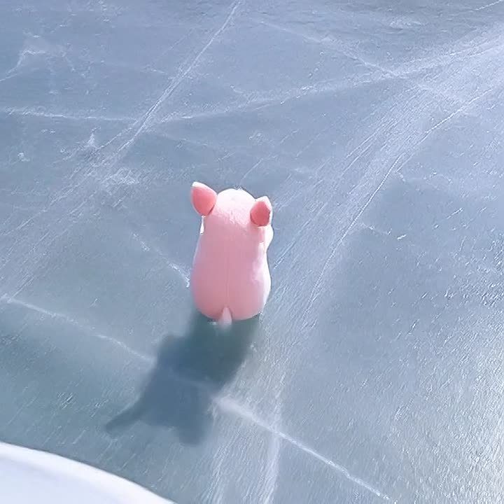 Салфетница фигуристов Хрюша