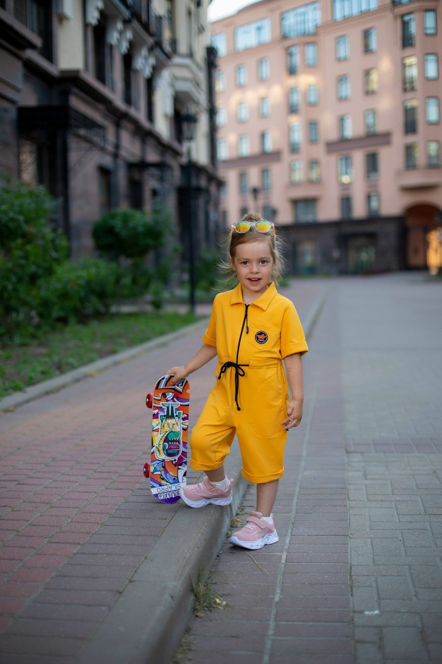 Детский летний комбинезон